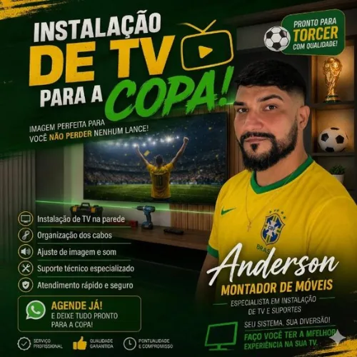 Montador de Móveis - Anderson Queiroz (AQ Tec)
