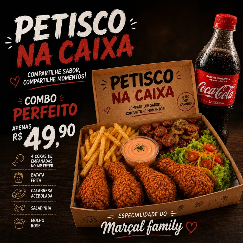 Petisco na Caixa