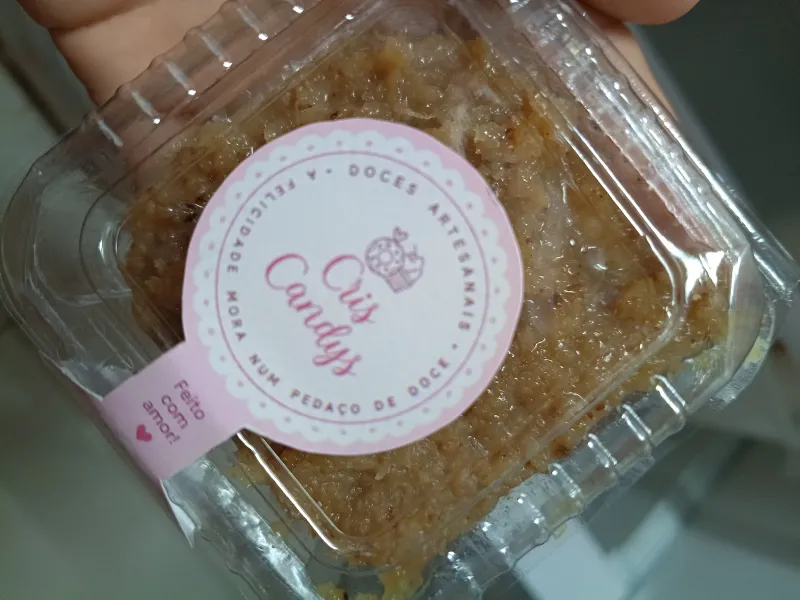 Cocada cremosa moreninha
