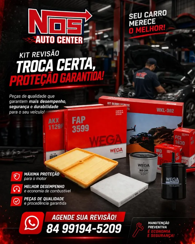 KIT FILTRO REVISÃO